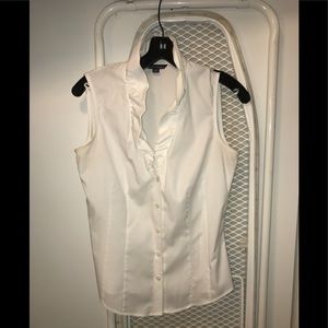 White Brooks Brothers blouse